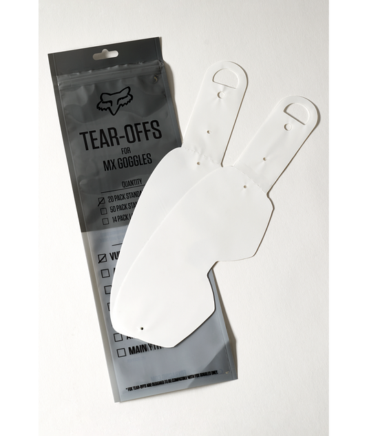 Fox Y-Airspace/Main Mx20 Lam Tear Off FA26 Clear / OS