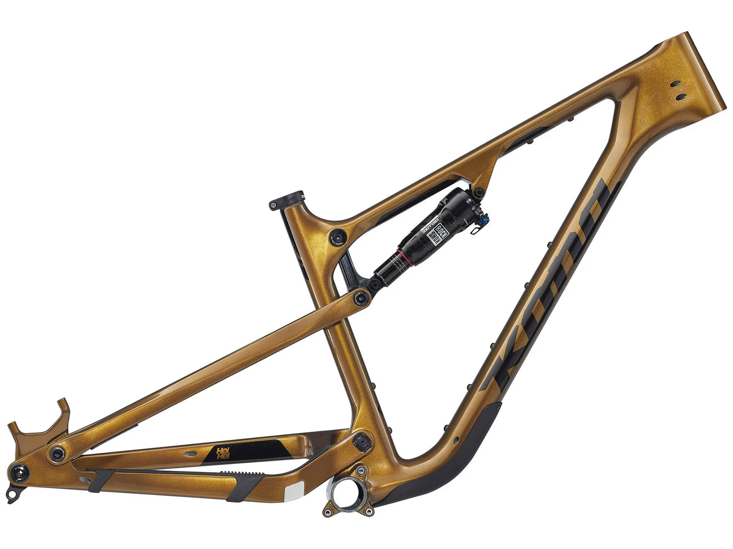 Kona Hei Hei CR G10 Frameset - Full Suspension - Gold
