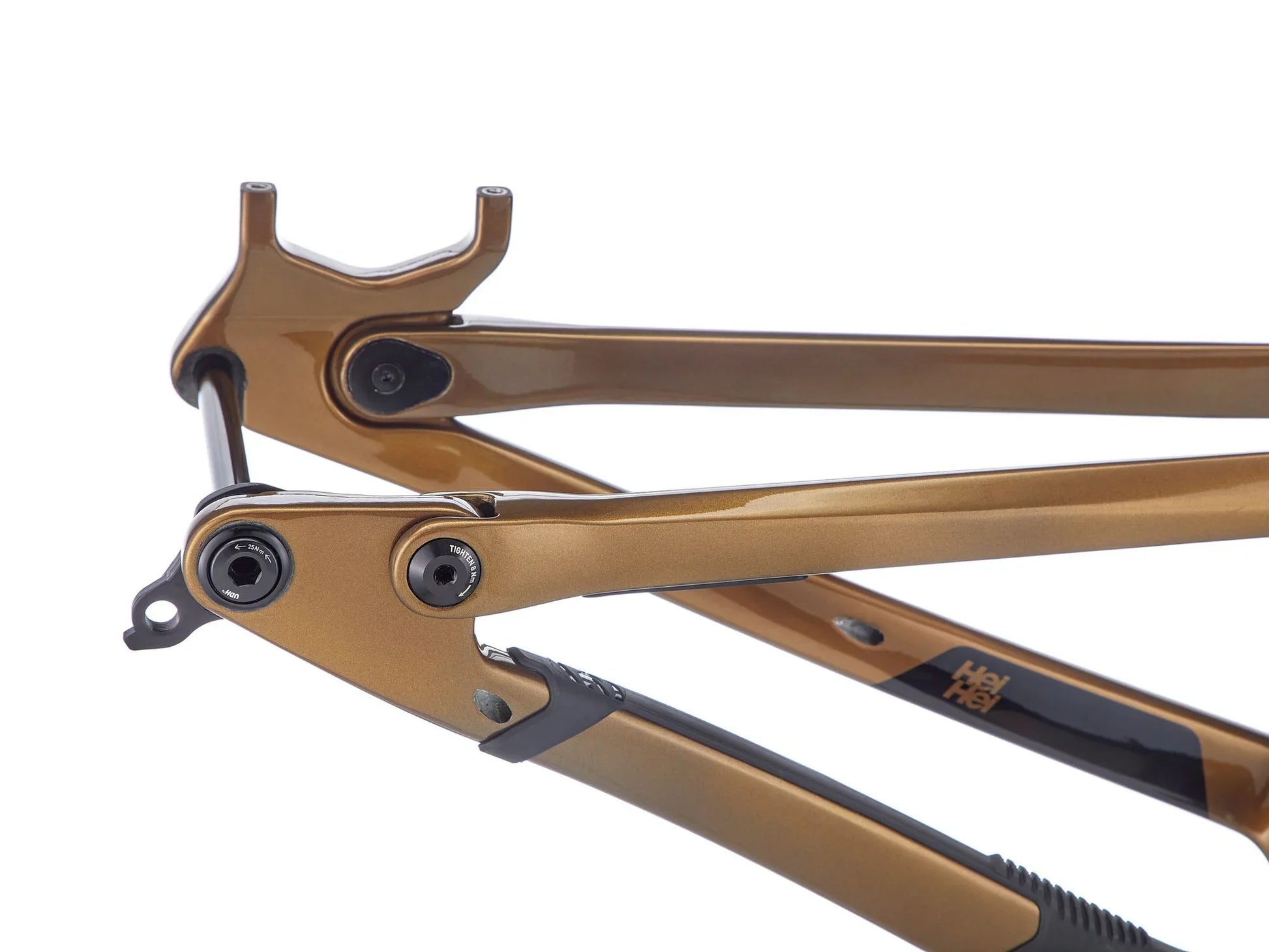 Kona Hei Hei CR G10 Frameset - Full Suspension - Gold
