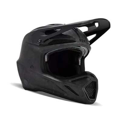 Fox V3 Rs Carbon Solid Helmet
