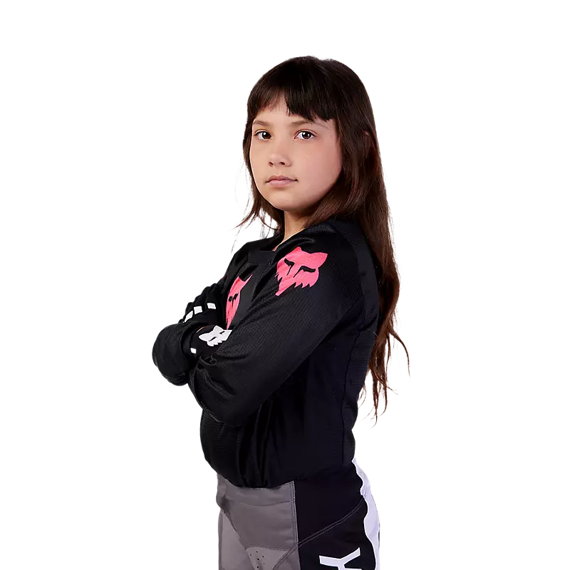 Fox Yth Girls Blackout Jersey