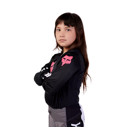 Fox Yth Girls Blackout Jersey