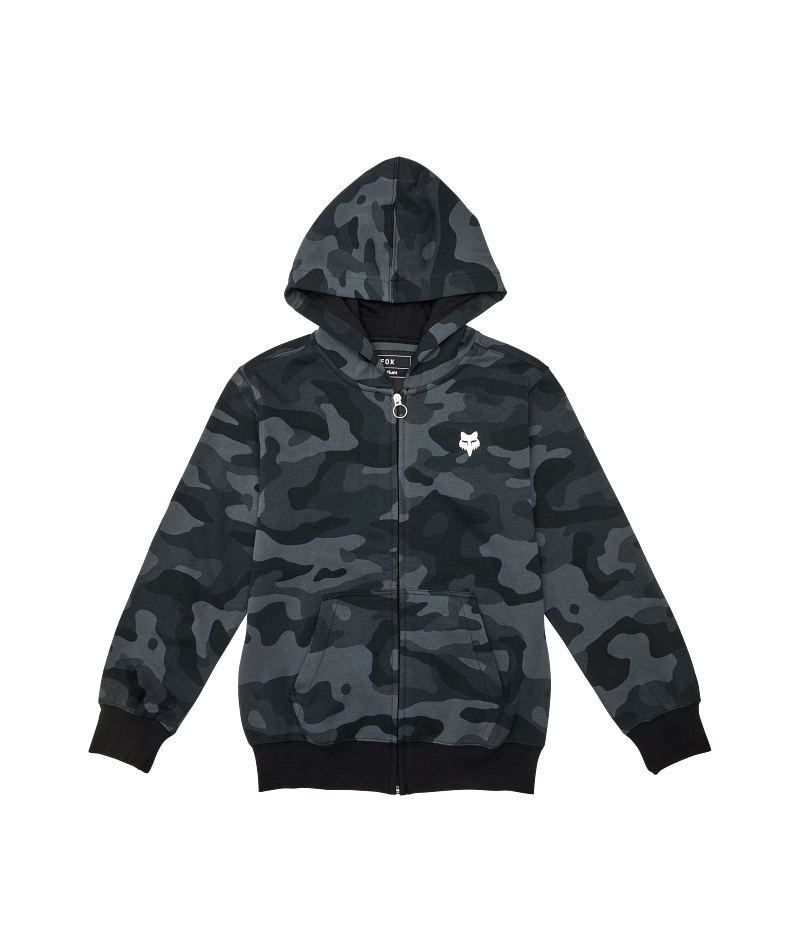 Fox Yth FOX Head Camo Flc Zip