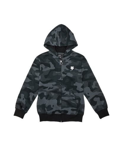 Fox Yth FOX Head Camo Flc Zip