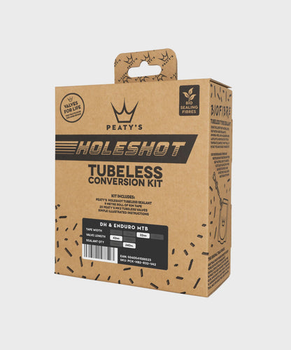 Peaty's Holeshot Tubeless Conversion Kit