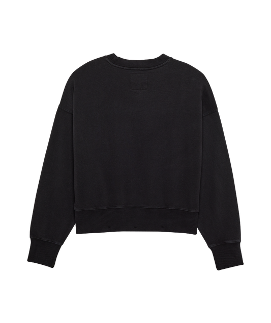 Fox Clothing W Wordmark Oversized Fleece Crew