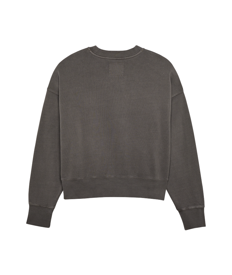 Fox Clothing W Wordmark Oversized Fleece Crew