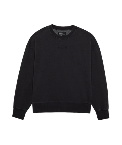 Fox Clothing Wordmark Oversized Fleece Crew