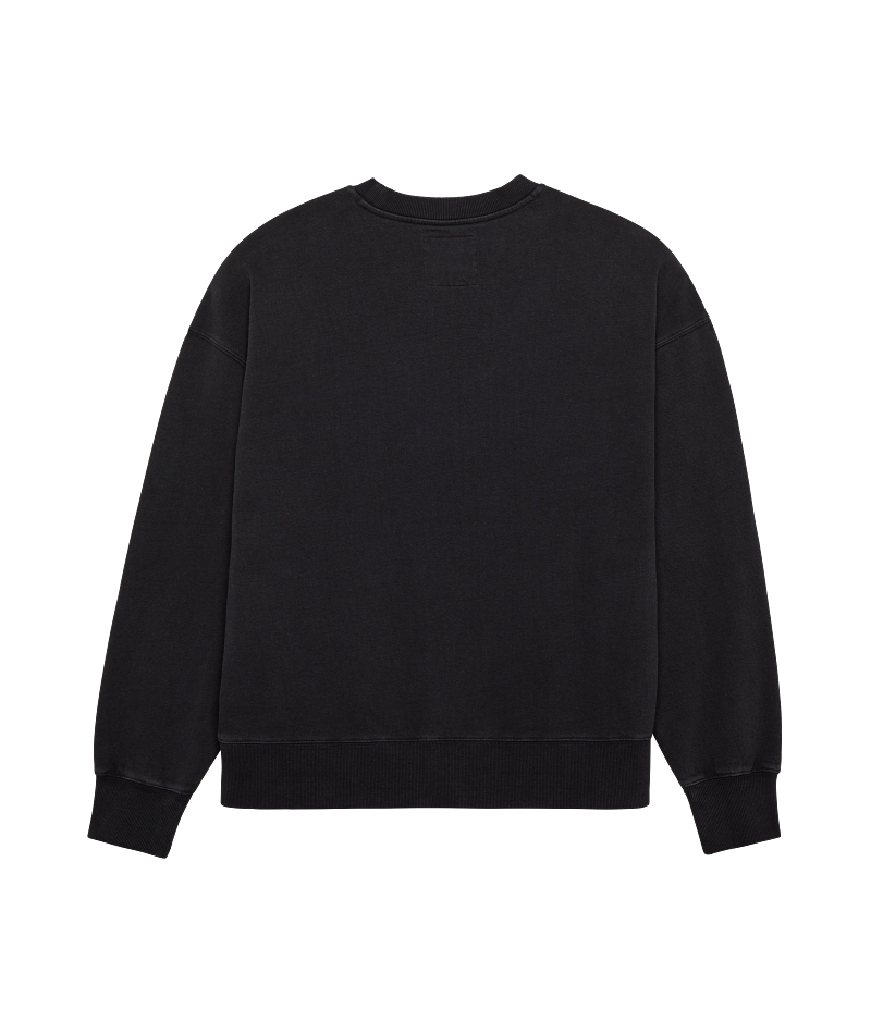 Fox Clothing Wordmark Oversized Fleece Crew