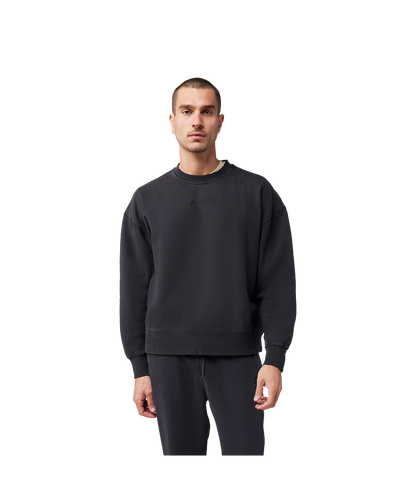 Fox Clothing Wordmark Oversized Fleece Crew