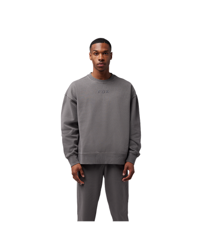 Fox Wordmark Heavyweight Flc Crew