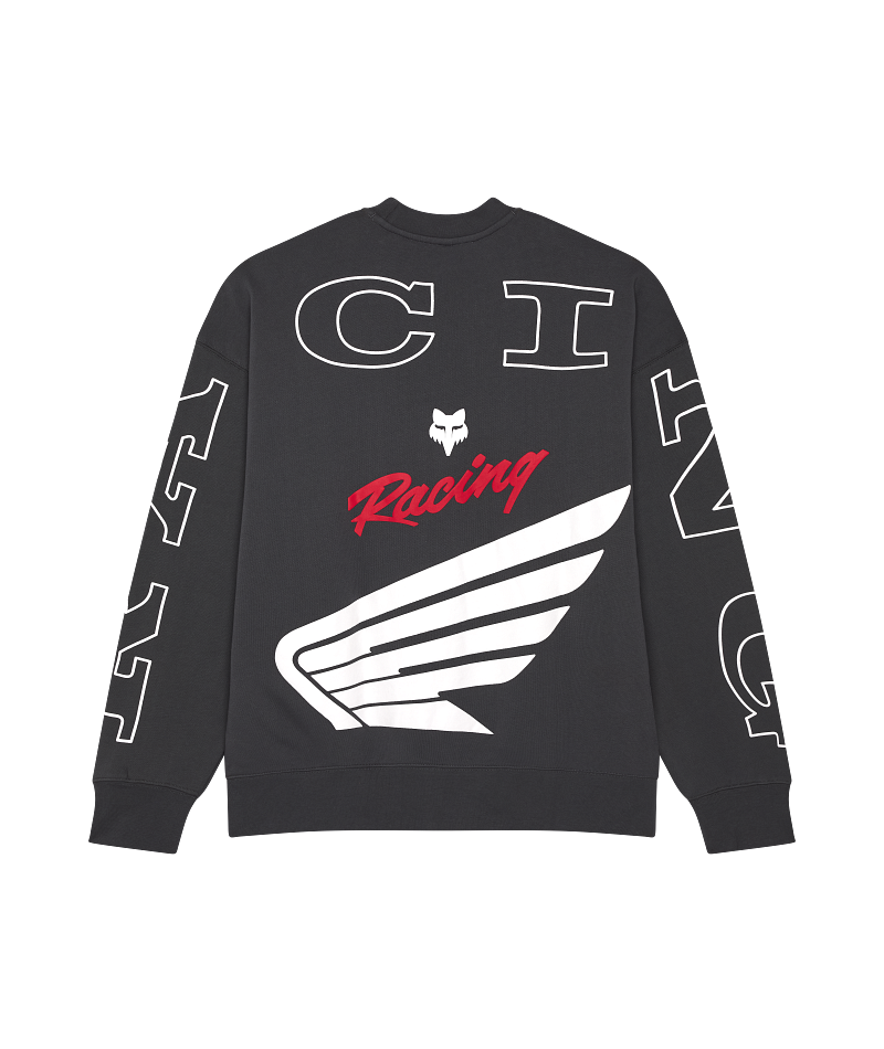 Fox Clothing Honda Oversized Fleece Crew
