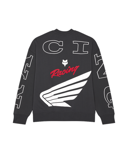 Fox Clothing Honda Oversized Fleece Crew