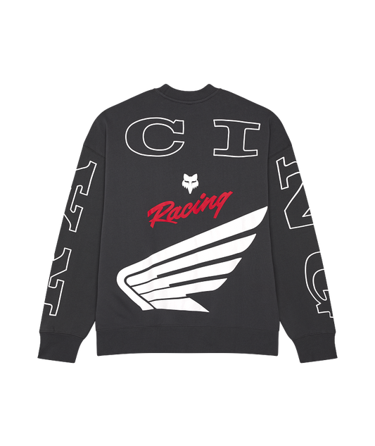 Fox Clothing Honda Oversized Fleece Crew