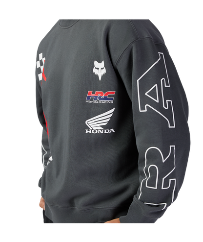 Fox Clothing Honda Oversized Fleece Crew