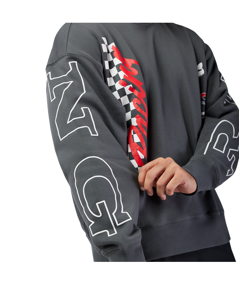 Fox Clothing Honda Oversized Fleece Crew