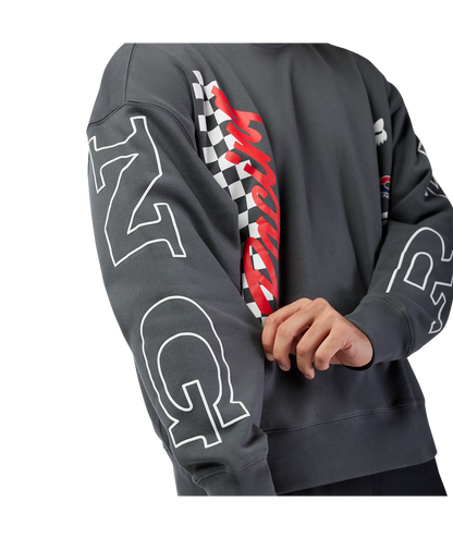 Fox Clothing Honda Oversized Fleece Crew