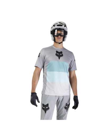 Ranger Ss Jersey Grid Stl Gry Lrg