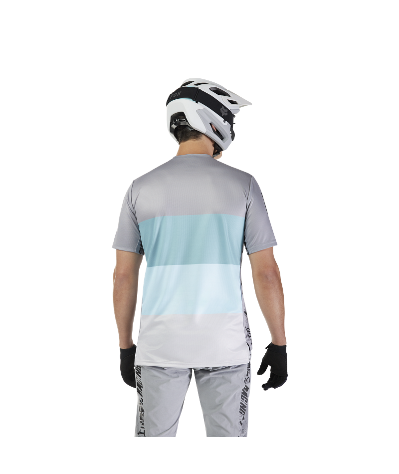 Ranger Ss Jersey Grid Stl Gry Med
