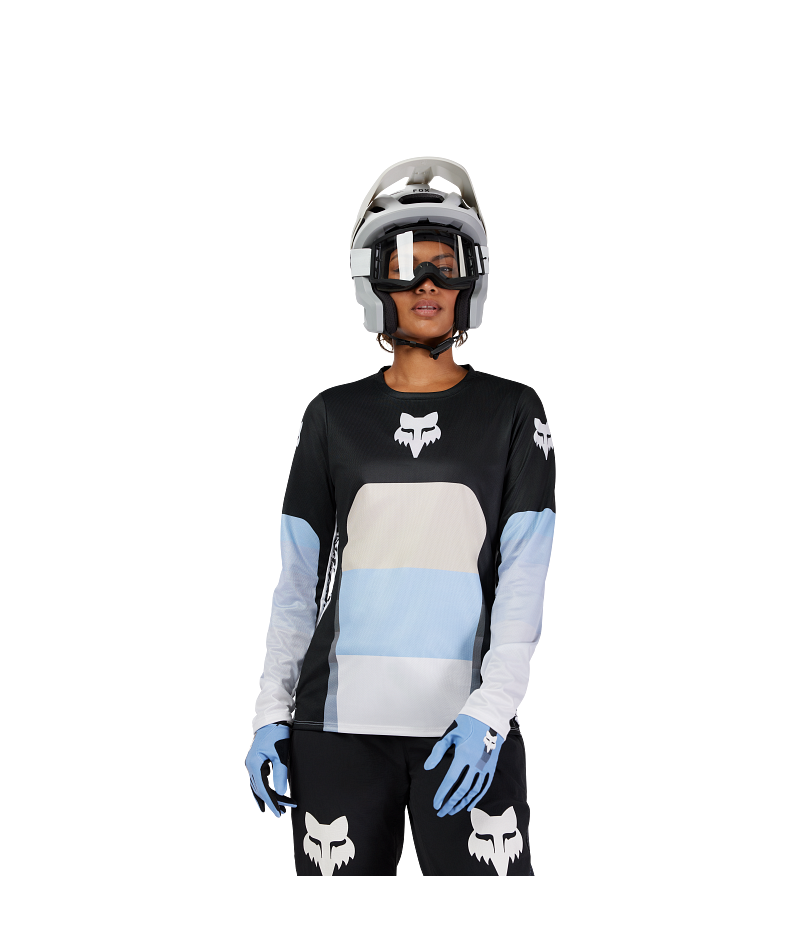 Fox Clothing W Ranger Ls Jersey Grid