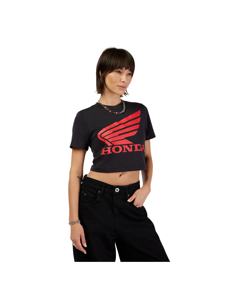 Fox Clothing W Fox X Honda Baby Tee