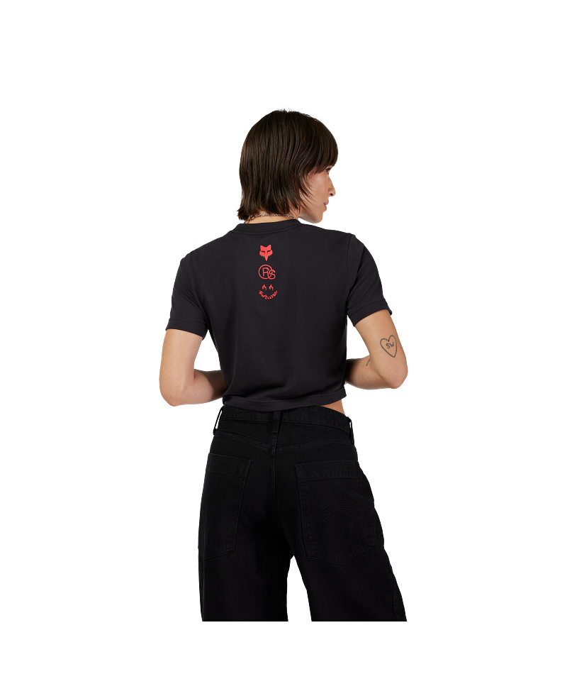 Fox Clothing W Fox X Honda Baby Tee