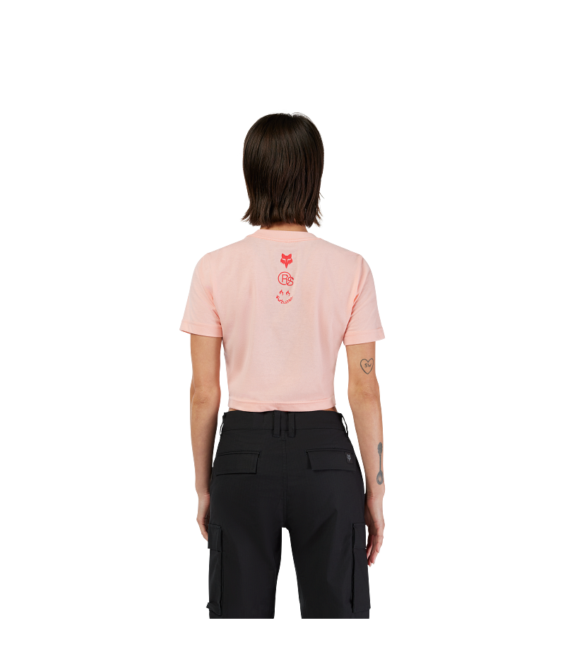 Fox Clothing W Fox X Honda Baby Tee