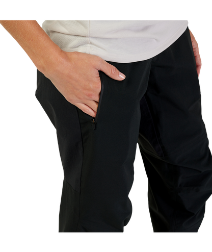 Fox Womens Ranger 2.5-layer Waterproof Pants Medium - Black