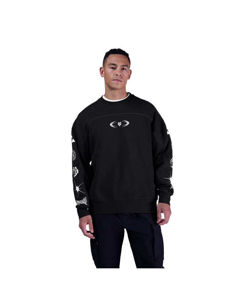 Fox Clothing Image Cosmo Oversized Fleece Crew