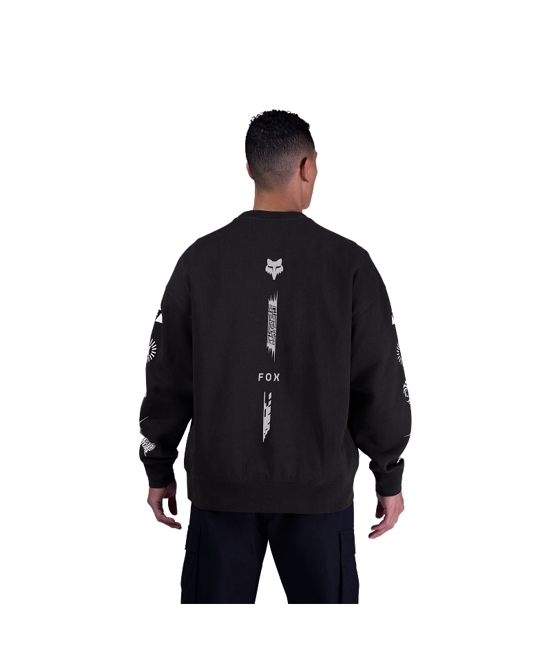 Fox Clothing Image Cosmo Oversized Fleece Crew