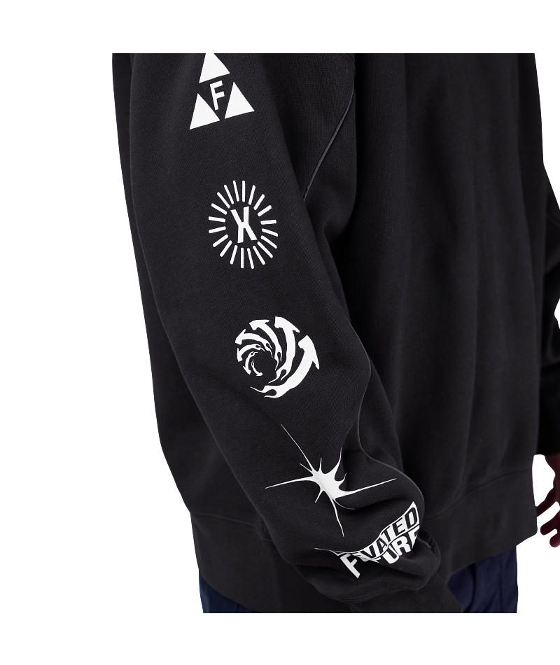 Fox Clothing Image Cosmo Oversized Fleece Crew
