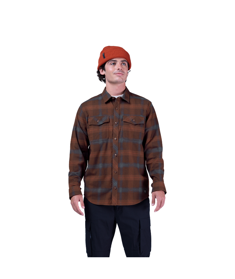 Fox Clothing Survivalist Core Flannel Ls