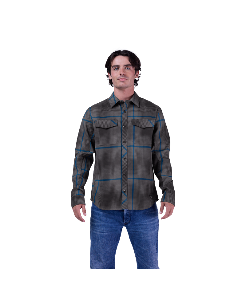 Fox Clothing Survivalist Fire Flannel Ls