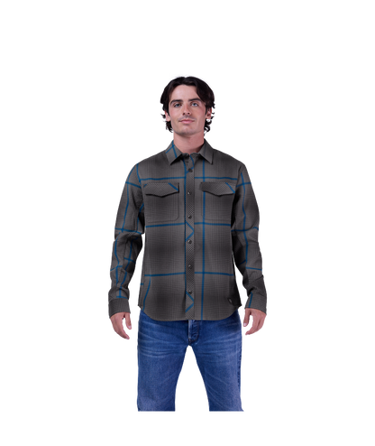 Fox Clothing Survivalist Fire Flannel Ls