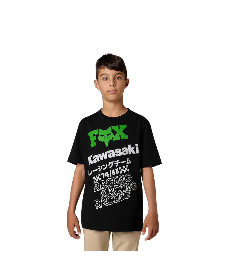 Fox Yth Kawi Ss Tee