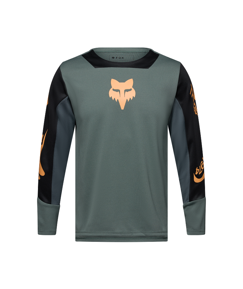 Fox Yth Defend Ls Jersey Creation — Fox Clothing — view 6