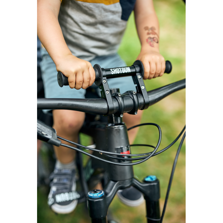 Kids Ride Shotgun Child Bike Seat + Handlebars Combo