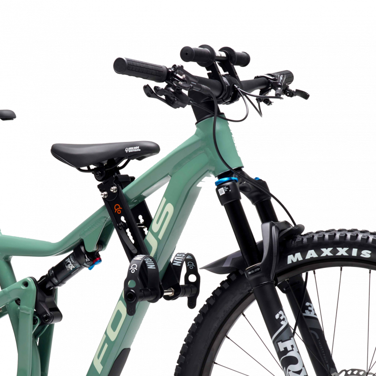 Kids Ride Shotgun Child Bike Seat + Handlebars Combo