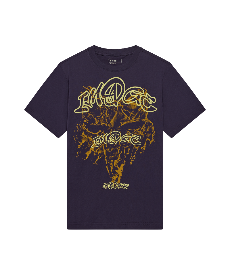 Fox Image Print Midweight Ss Tee