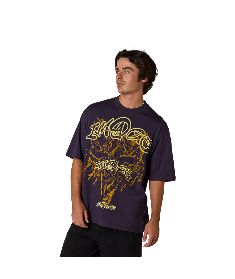 Fox Image Print Midweight Ss Tee