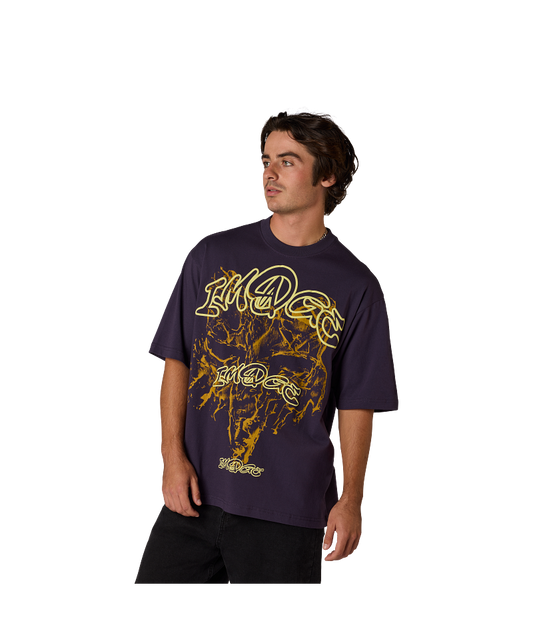 Fox Image Print Midweight Ss Tee