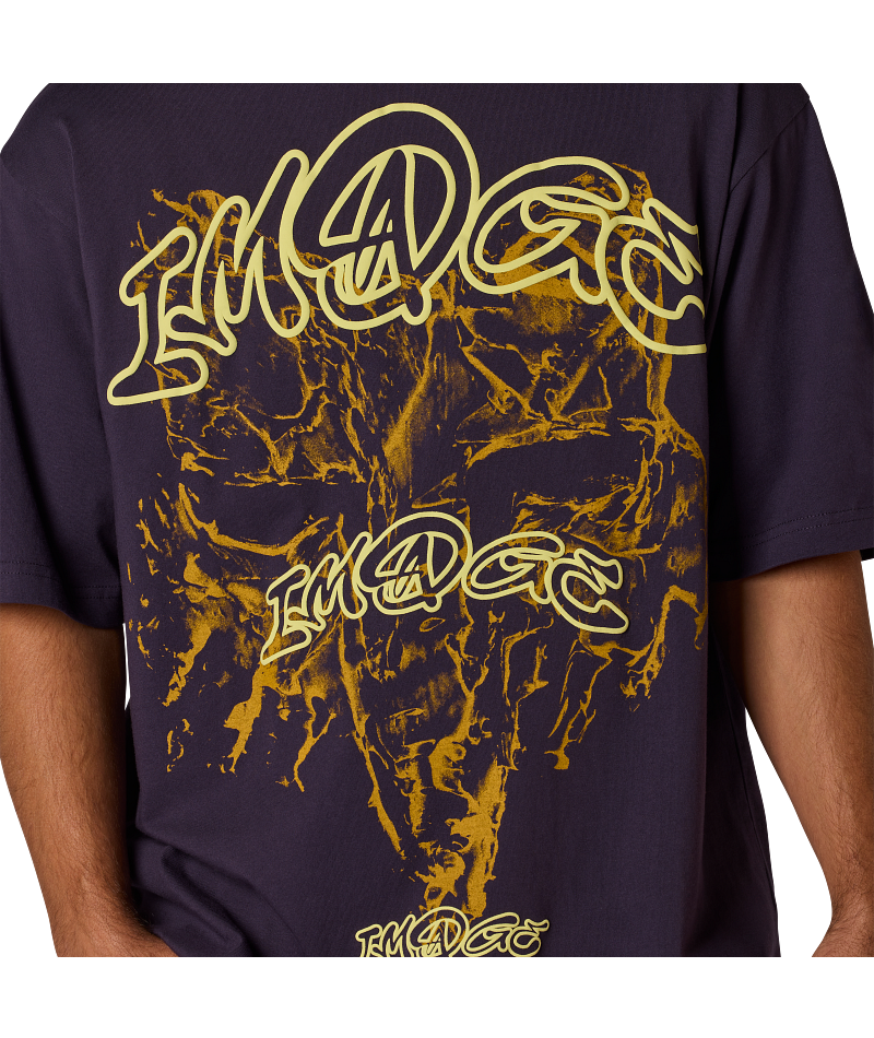 Fox Image Print Midweight Ss Tee