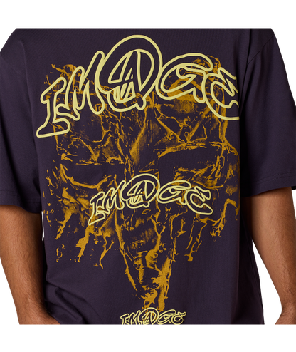 Fox Image Print Midweight Ss Tee