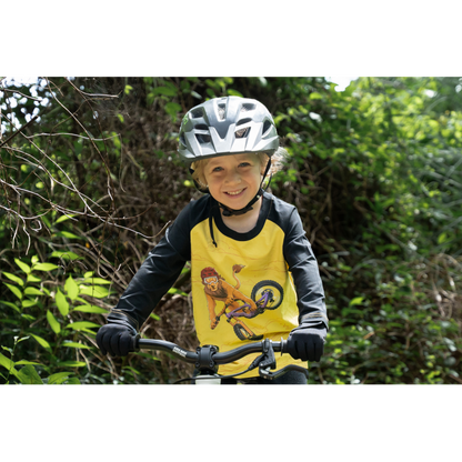 Kids Ride Shotgun Kids Lion Windproof Jersey