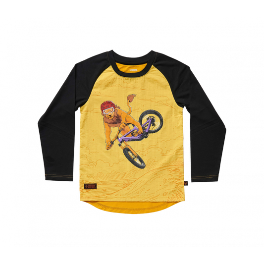 Kids Ride Shotgun Kids Lion Windproof Jersey