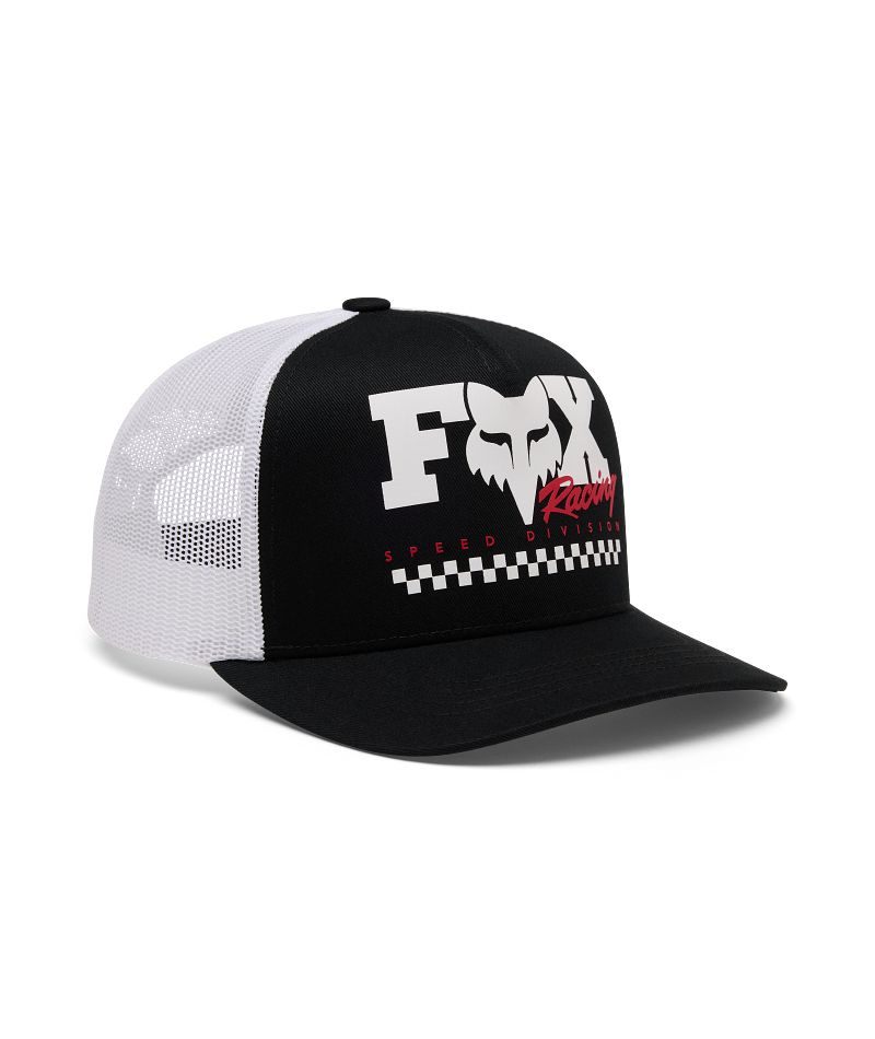 Fox Yth Checker Mesh Trucker Hat