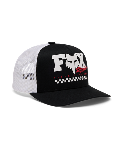 Fox Yth Checker Mesh Trucker Hat