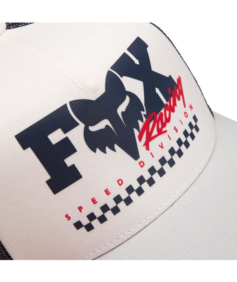 Fox Yth Checker Mesh Trucker Hat