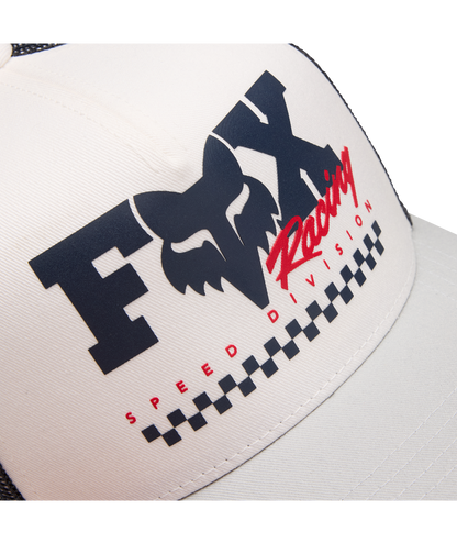 Fox Yth Checker Mesh Trucker Hat