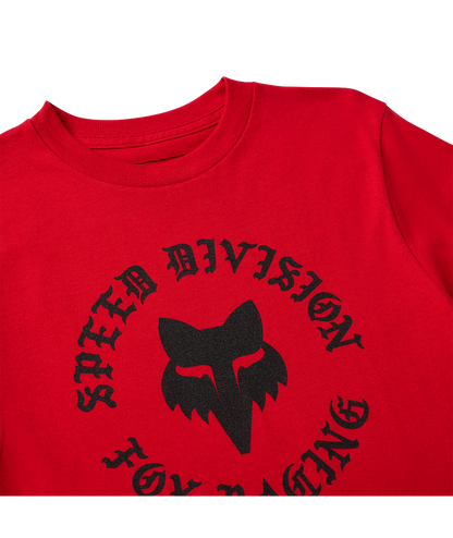 Fox Yth Badge Ss Tee